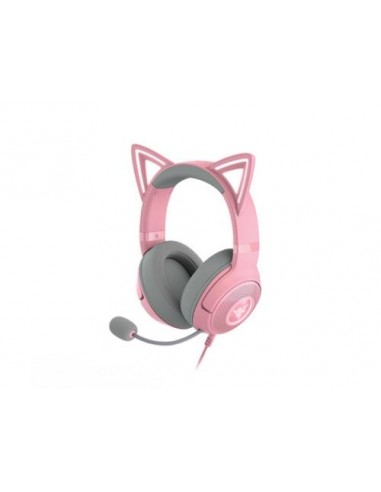 Slušalke Razer Kraken Kitty V2 Quartz (RZ04-04730200-R3M1)