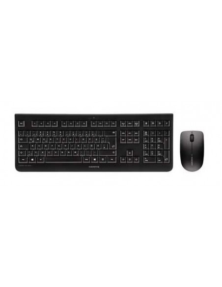 Tipkovnica + miška Cherry DW 3000 Wireless, črna, USB, SLO gravura