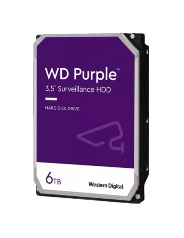 Trdi disk WD Purple (WD64PURZ) 6TB, 5400, 256MB, SATA3