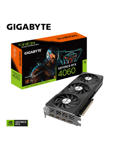 Grafična kartica Gigabyte RTX4060 Gaming OC (GV-N4060GAMING OC-8GD) 8GB GDDR6