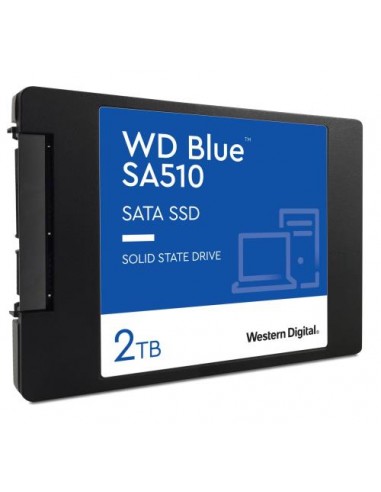 SSD WD Blue (WDS200T3B0A) 2.5" 2TB, 560/520 MB/s, SATA3