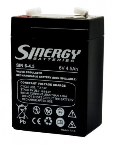Baterija za UPS Sinergy BATSIN6-4,5, PB 6V/4.5Ah