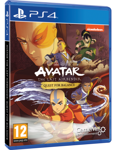 Avatar The Last Airbender: Quest For Balance (Playstation 4)