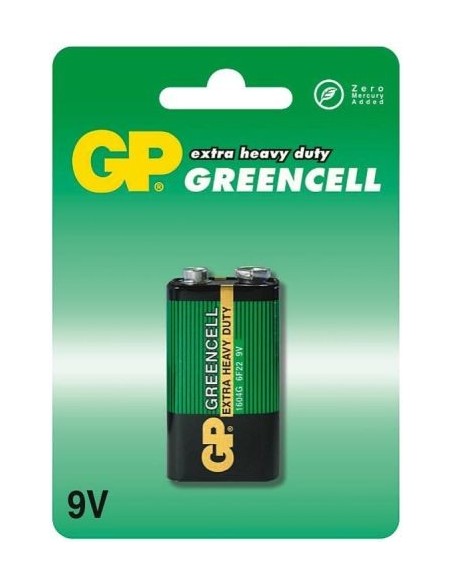 Baterija GP GreenCell 9V GP1604G