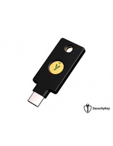 USB varnostni ključ Yubico Security Key C NFC, FIDO2 U2F, USB-C, črn