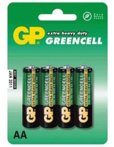 Baterija alkalna GP 1,5V AA LR06 4x, GreenCell
