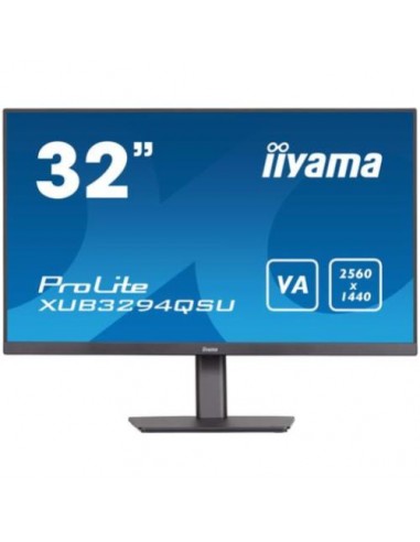Monitor IIYAMA 31.5"/80cm XUB3294QSU-B1, HDMI/DP, 2560x1440@75Hz, 3.000:1, 250 cd/m2, 4ms