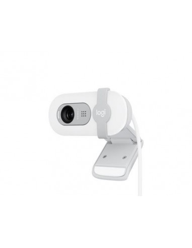 Spletna kamera Logitech Brio 100 (960-001617) bela