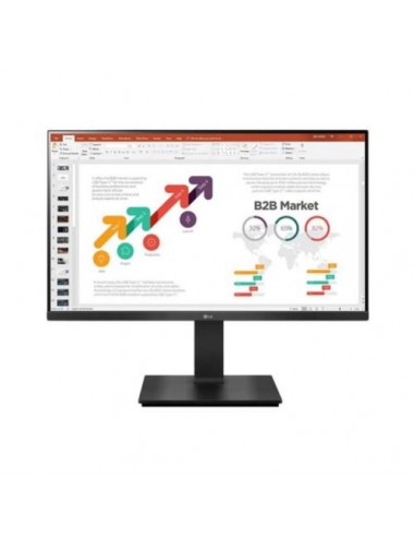 Monitor LG 23.8"/60cm 24BP450S-B, VGA/DP/HDMI, 1920x1080@75Hz, 250cd/m2, 1.000:1, 5ms