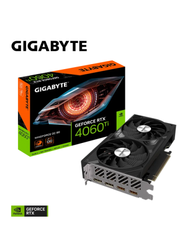 Grafična kartica Gigabyte RTX4060Ti WINDFORCE OC (GV-N406TWF2OC-8GD) 8GB GDDR6