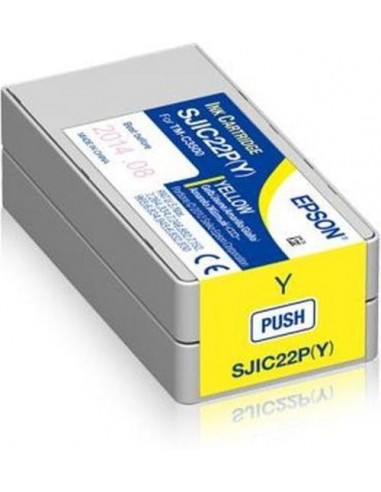 Epson kartuša SJIC22P(Y) Yellow za TM-C3500