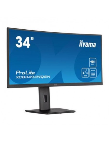 Monitor IIYAMA 34"/86,7cm XCB3494WQSN-B5, 3440x1440, 120Hz, 3000:1, 300 cd/m2, 0.4ms