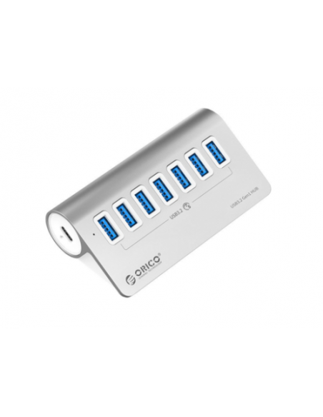 Hub USB-C Orico M3U7-10-SV-BP)