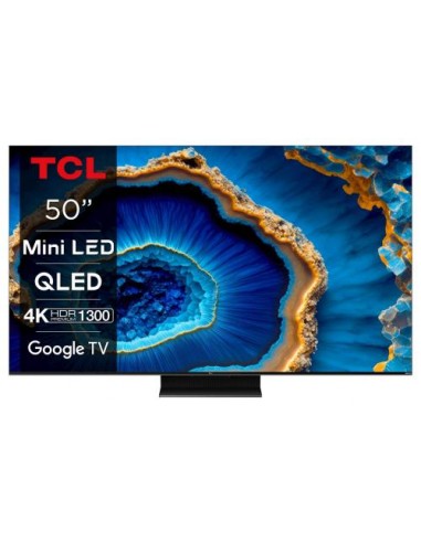 TV TCL 50C805, 127cm (50"), QLED, 3840x2160, HDMI, USB