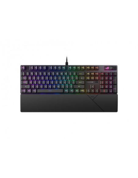 Tipkovnica Asus ROG Strix Scope II RX (90MP0350-BKUA01) ROG RX Red, PBT, RGB, USB, US