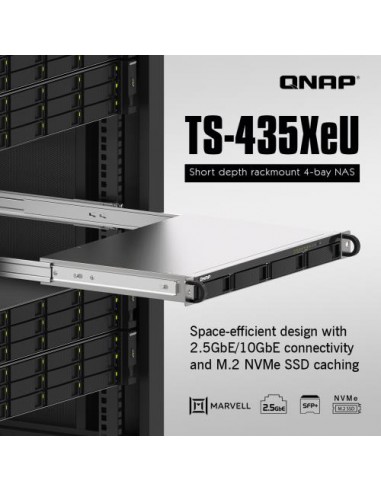 NAS naprava QNAP TS-435XEU-4G