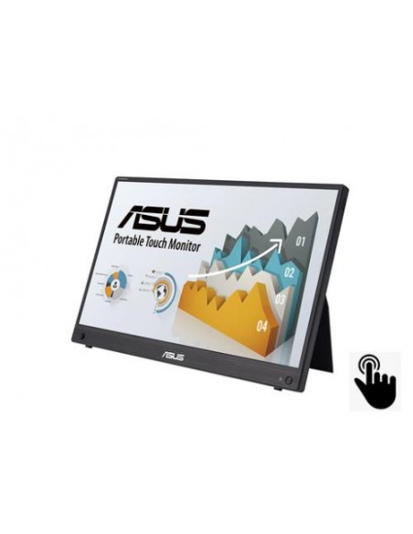 Monitor Asus 15.6"/40cm MB16AHT, 1920x1080, 700:1, 250 cd/m2, 5ms