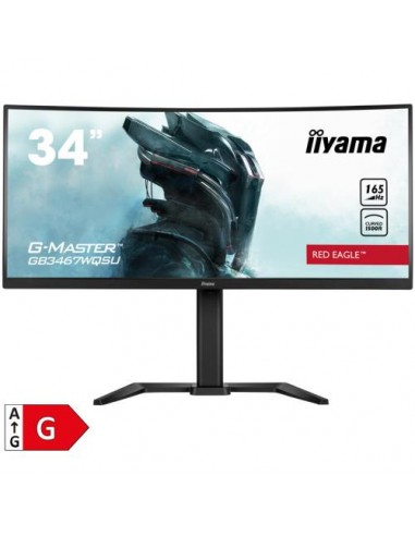 Monitor Viewsonic 34"/86.36cm GB3467WQSU-B5, 2xHDMI/2xDP, 3440x1440@165hz, 3.000:1, 550 cd/m2, 0.4ms