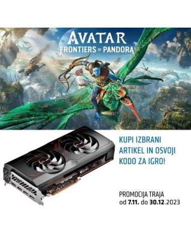 Grafična kartica Sapphire RX7800 XT PULSE (11330-02-20G) 16GB GDDR6