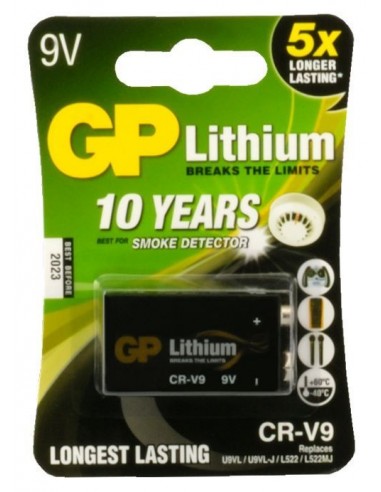 Baterija litijeva GP 9V LR61, 3/V4022L