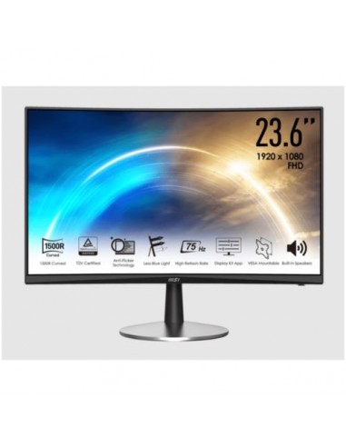 Monitor MSI 23.8"/60.5cm MP242C, VGA/HDMI, 1920x1080, 3000:1, 250 cd/m2, 5ms