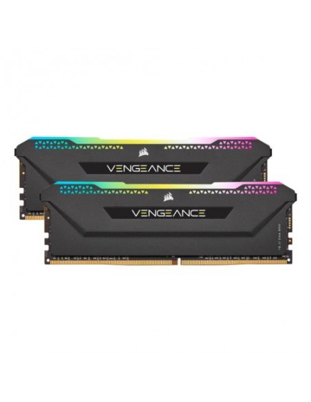 RAM DDR4 2x8GB 3600MHz Corsair VENGEANCE RGB PRO SL Black (CMH16GX4M2Z3600C18)
