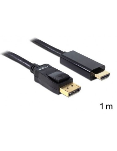 Kabel DisplayPort-HDMI M/M 1m Delock 82586
