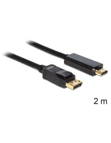 Kabel DisplayPort-HDMI M/M 2m Delock 82587