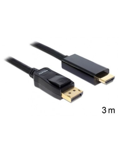 Kabel DisplayPort-HDMI M/M 3m Delock 82435