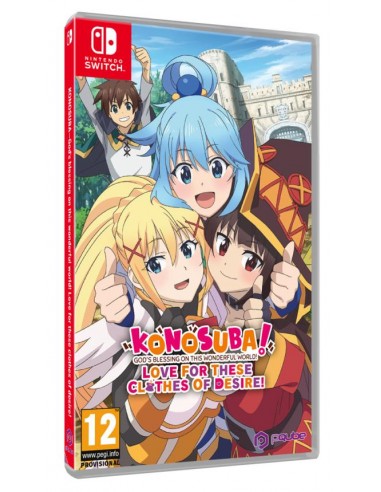 Konosuba - Gbotww! Love For These Clothes Of Desire! (Nintendo Switch)