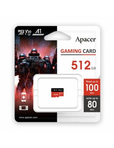 Spominska kartica Micro SDXC 512GB Apacer (AP512GMCSX10U7-RAGC)