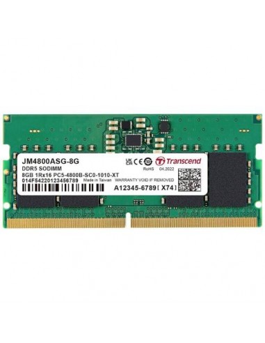 RAM SODIMM DDR5 8GB 4800MHz Transcend (JM4800ASG-8G)
