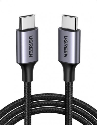 Kabel USB-C 1m M-M, 60W, Ugreen 50150