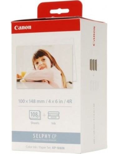 Papir Canon KP-108IN + kartuša, 100x148mm za Canon tiskalnike, 108 listov