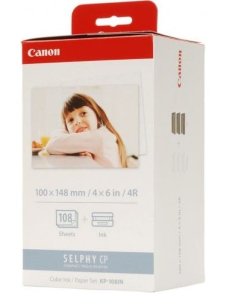 Papir Canon KP-108IN + kartuša, 100x148mm za Canon tiskalnike, 108 listov