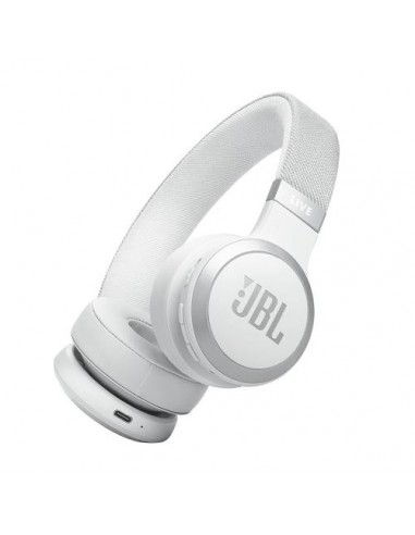 Slušalke JBL LIVE 670NC, bele