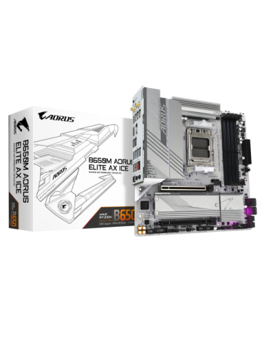 Osnovna plošča Gigabyte B650M AORUS ELITE AX ICE