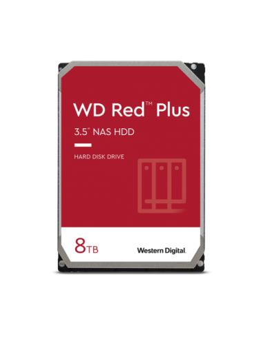 Trdi disk WD Red Plus (WD80EFPX), 8TB, 5400, 256MB, SATA3