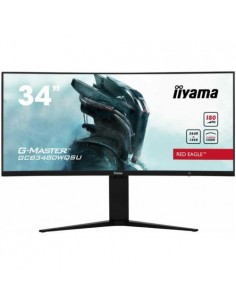Monitor IIYAMA 34"/86,7cm GCB3480WQSU-B1, 3440x1440, 180Hz, 4000:1, 420 cd/m2, 0.4ms