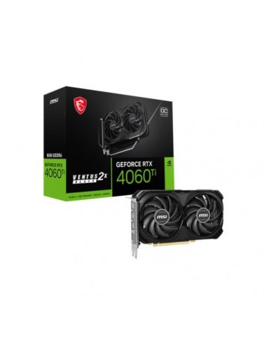 Grafična kartica MSI RTX4060Ti VENTUS 2X BLACK OC, 8GB GDDR6