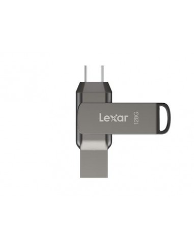 USB disk 128GB Lexar JumpDrive Dual Drive D400 (LJDD400128G-BNQNG)