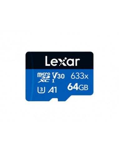 Spominska kartica Micro SDXC 64GB Lexar High-Performance 633x (LMS0633064G-BNNNG)