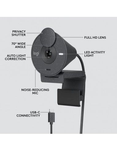 Spletna kamera Logitech Brio 305 (960-001469)