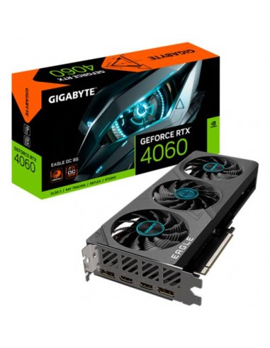 Grafična kartica Gigabyte RTX4060 EAGLE OC (GV-N4060EAGLE OC-8GD) 8GB GDDR6