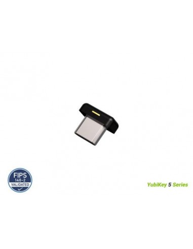 USB varnostni ključ Yubico YubiKey 5C Nano FIPS, USB-C, črn