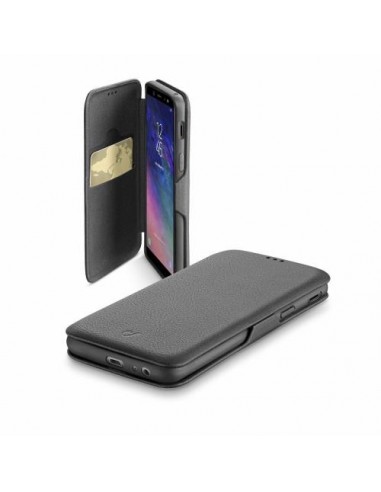 Etui za telefon CellularLine CLUTCH (BOOKCLUTCHGALA618K) za Galaxy A6 2018