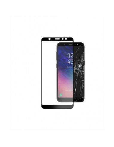 Etui za telefon CellularLine CAPSULE (TEMPGCABGALA6PL18K) za Galaxy A6+ 2018