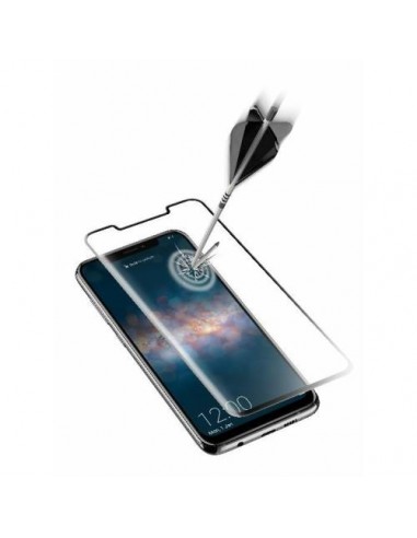 Zaščitno steklo za telefon CellularLine CURVED (TEMPGCUMATE20PRK) za Huawei Mate 20 Pro