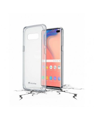 Etui za telefon CellularLine CLEARDUO (CLEARDUOGALS10PLT) za Galaxy S10+