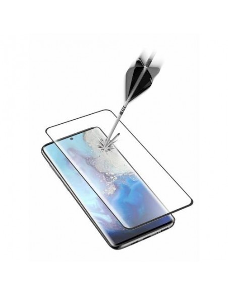 Zaščitno steklo za telefon CellularLine CURVED za Galaxy S20